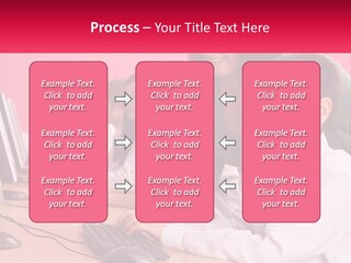 Desk Secondary School Tutorial PowerPoint Template