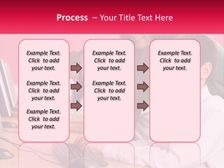 Desk Secondary School Tutorial PowerPoint Template