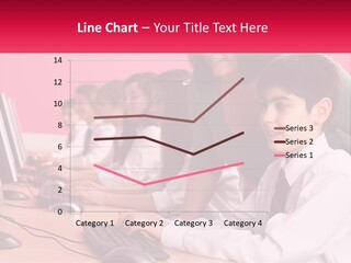 Desk Secondary School Tutorial PowerPoint Template