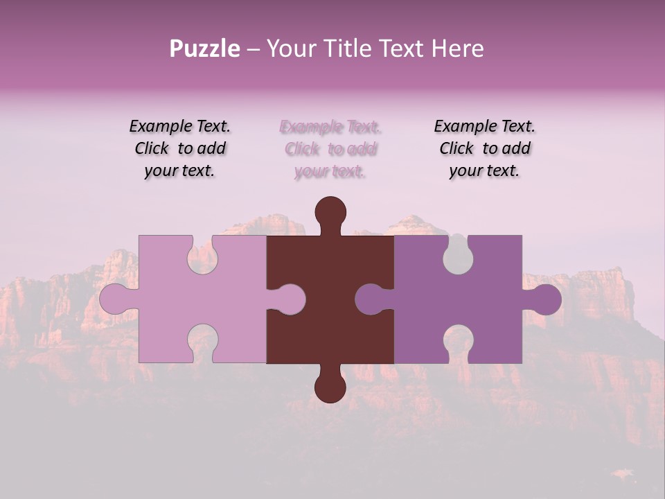 Landscape National Canyon PowerPoint Template