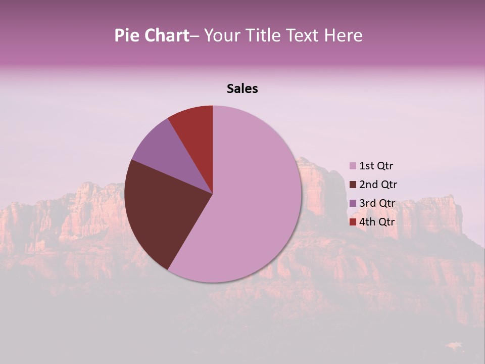 Landscape National Canyon PowerPoint Template