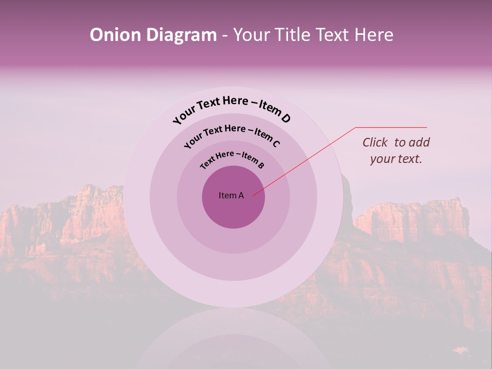 Landscape National Canyon PowerPoint Template