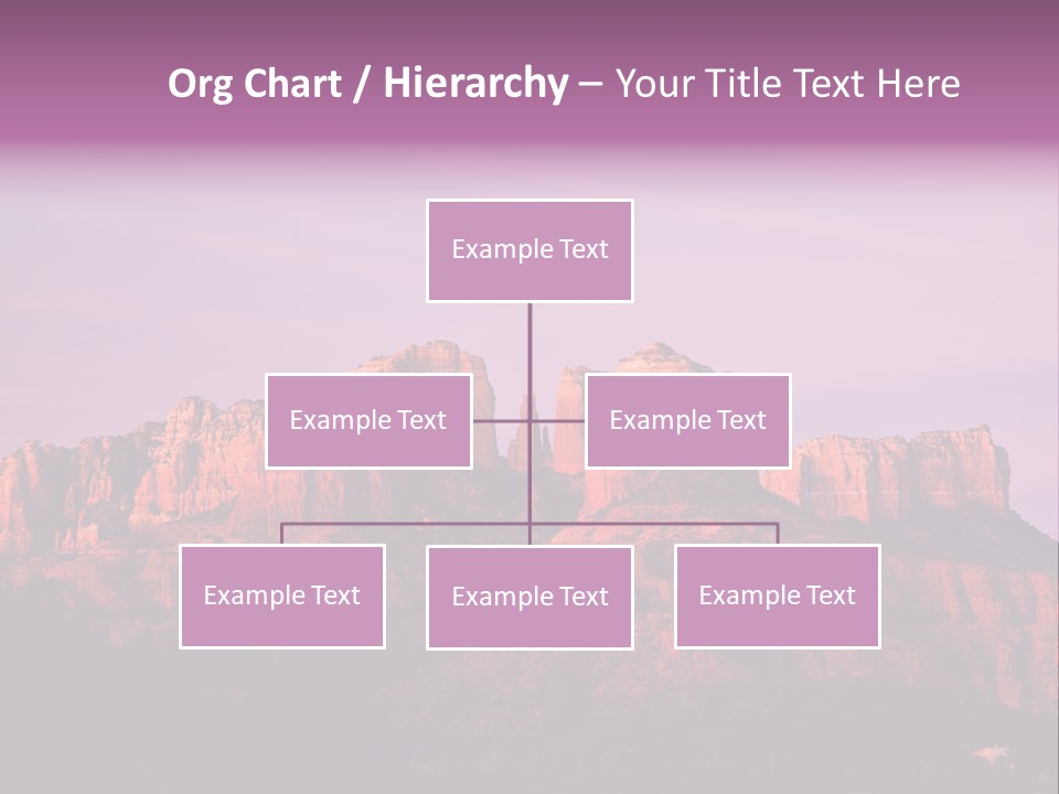 Landscape National Canyon PowerPoint Template
