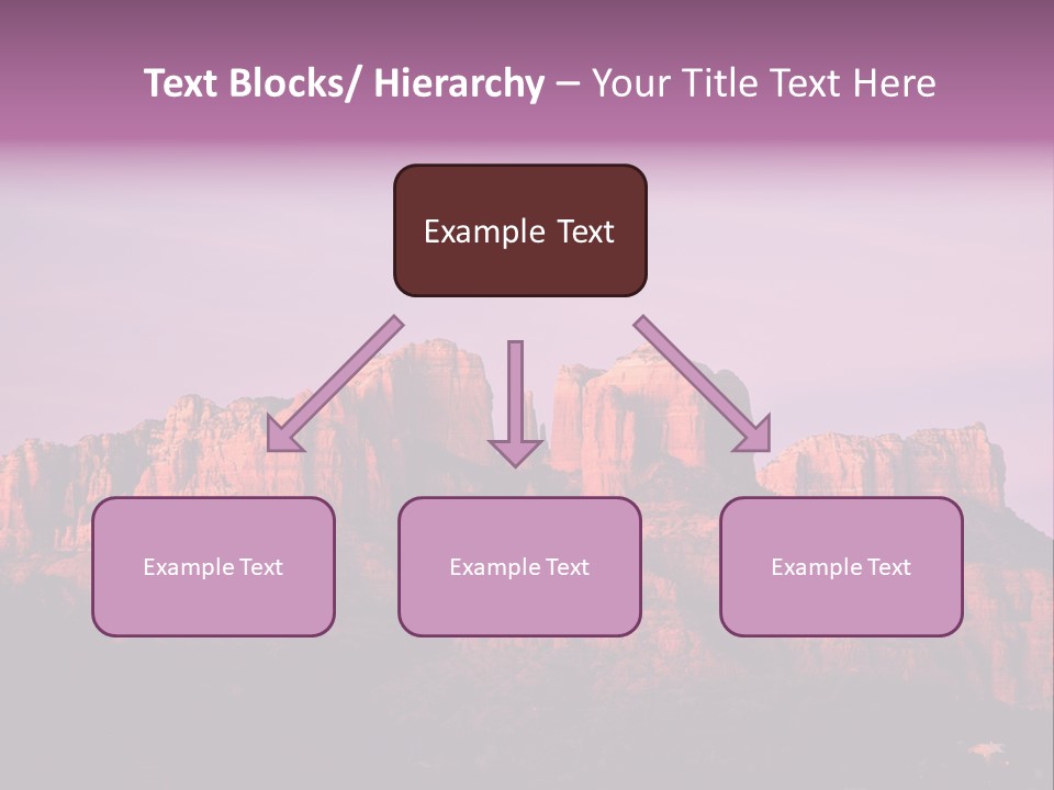 Landscape National Canyon PowerPoint Template