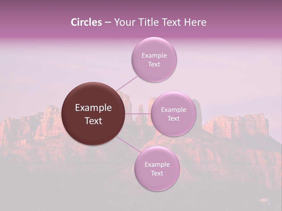Landscape National Canyon PowerPoint Template