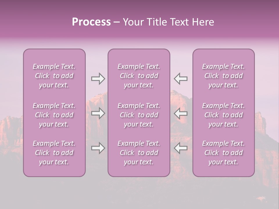 Landscape National Canyon PowerPoint Template