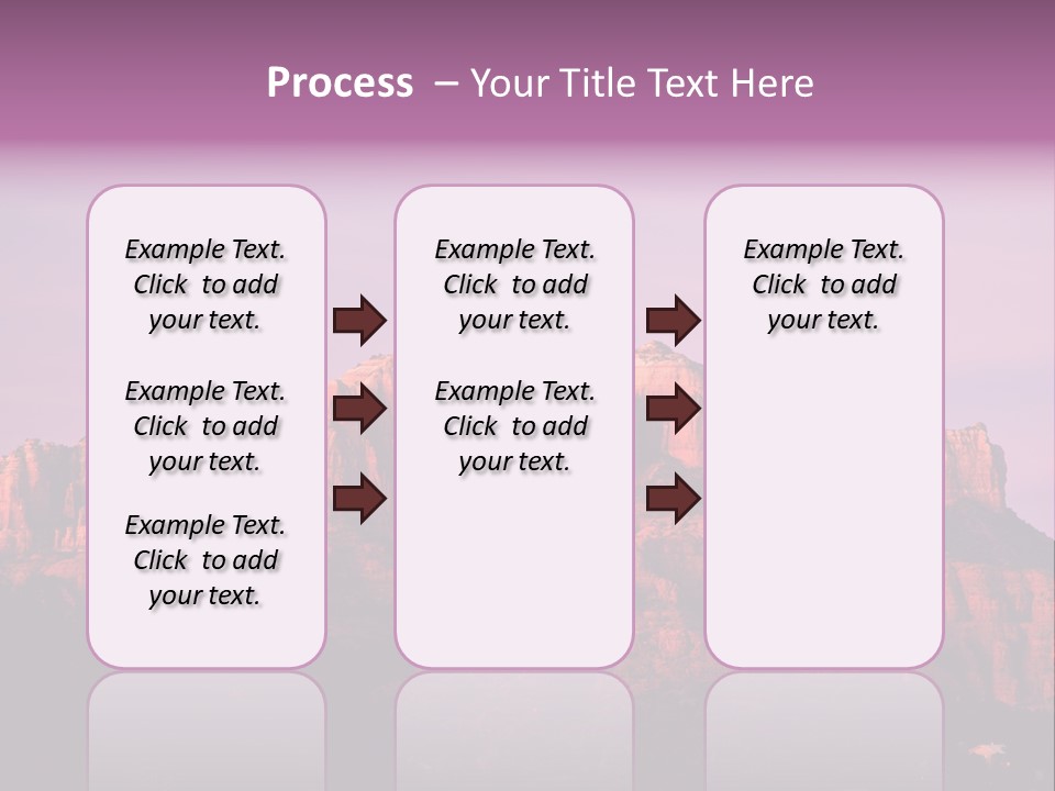 Landscape National Canyon PowerPoint Template