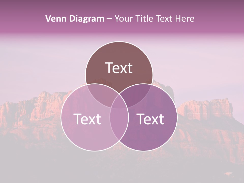 Landscape National Canyon PowerPoint Template