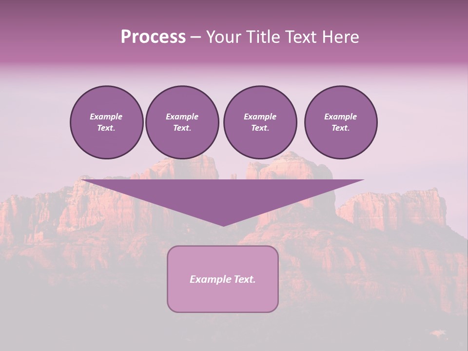 Landscape National Canyon PowerPoint Template