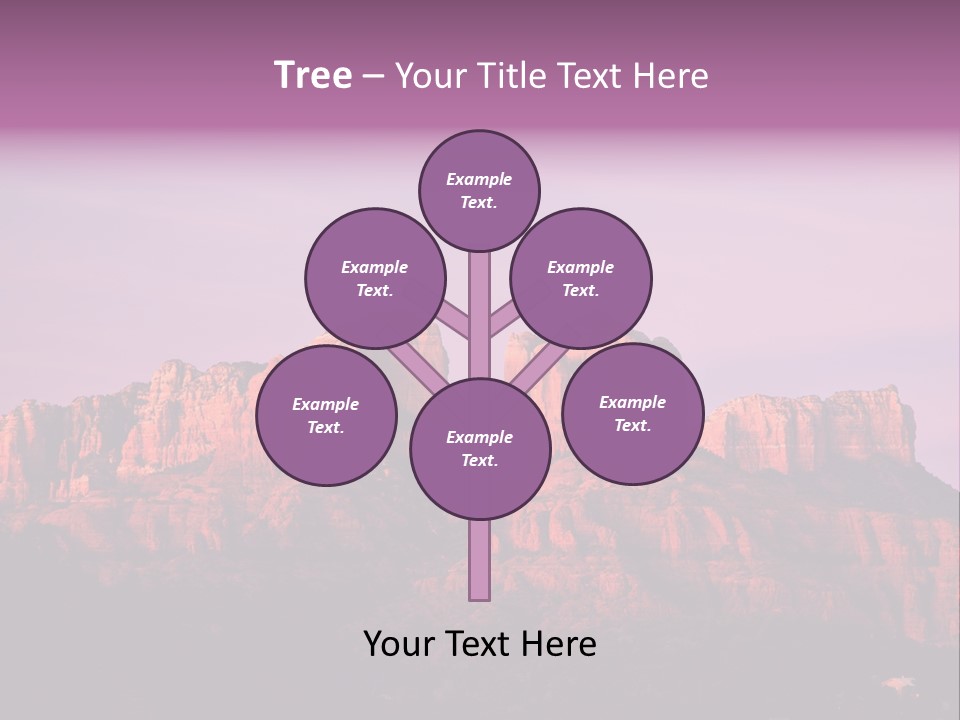 Landscape National Canyon PowerPoint Template
