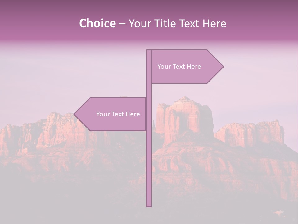 Landscape National Canyon PowerPoint Template