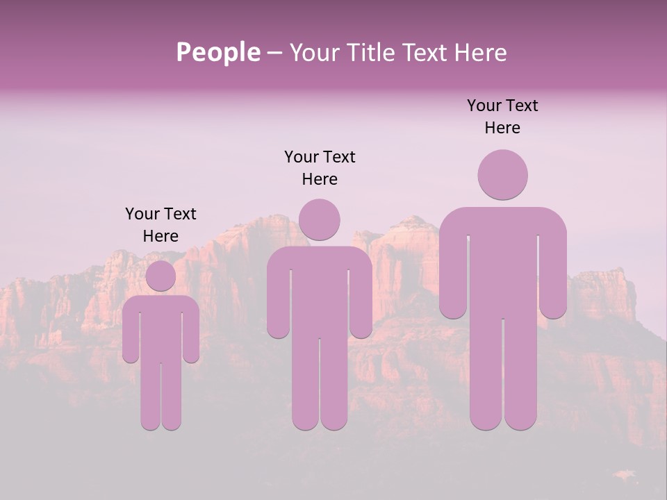 Landscape National Canyon PowerPoint Template