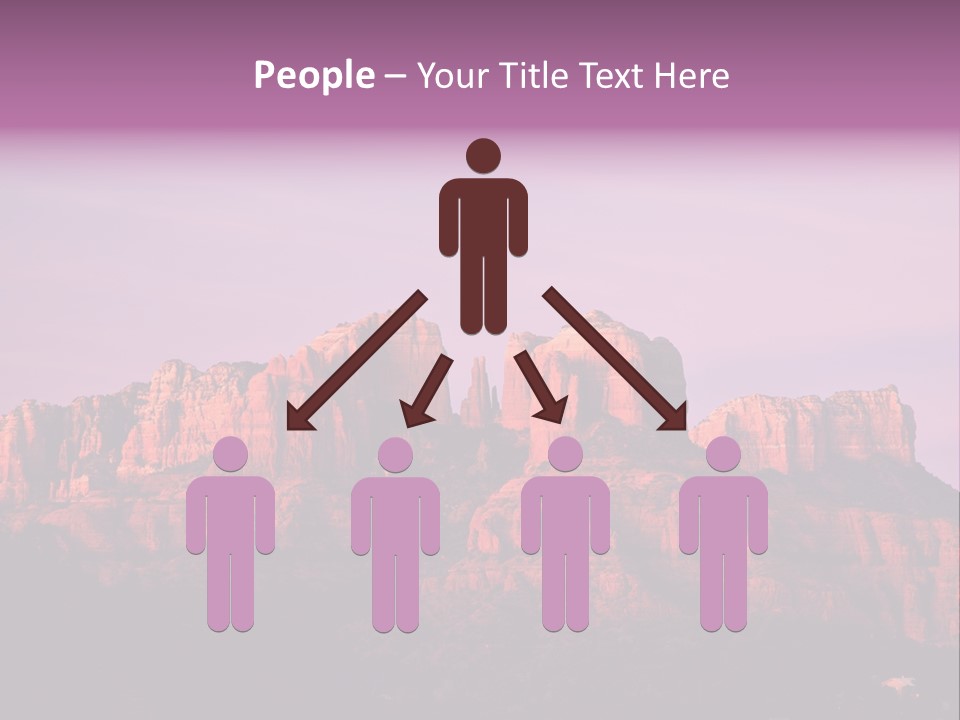 Landscape National Canyon PowerPoint Template