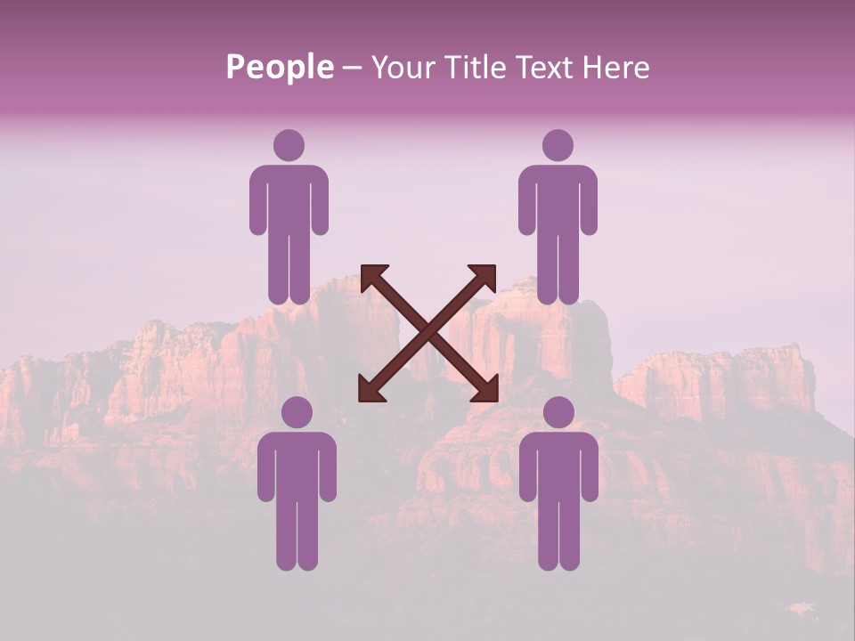 Landscape National Canyon PowerPoint Template