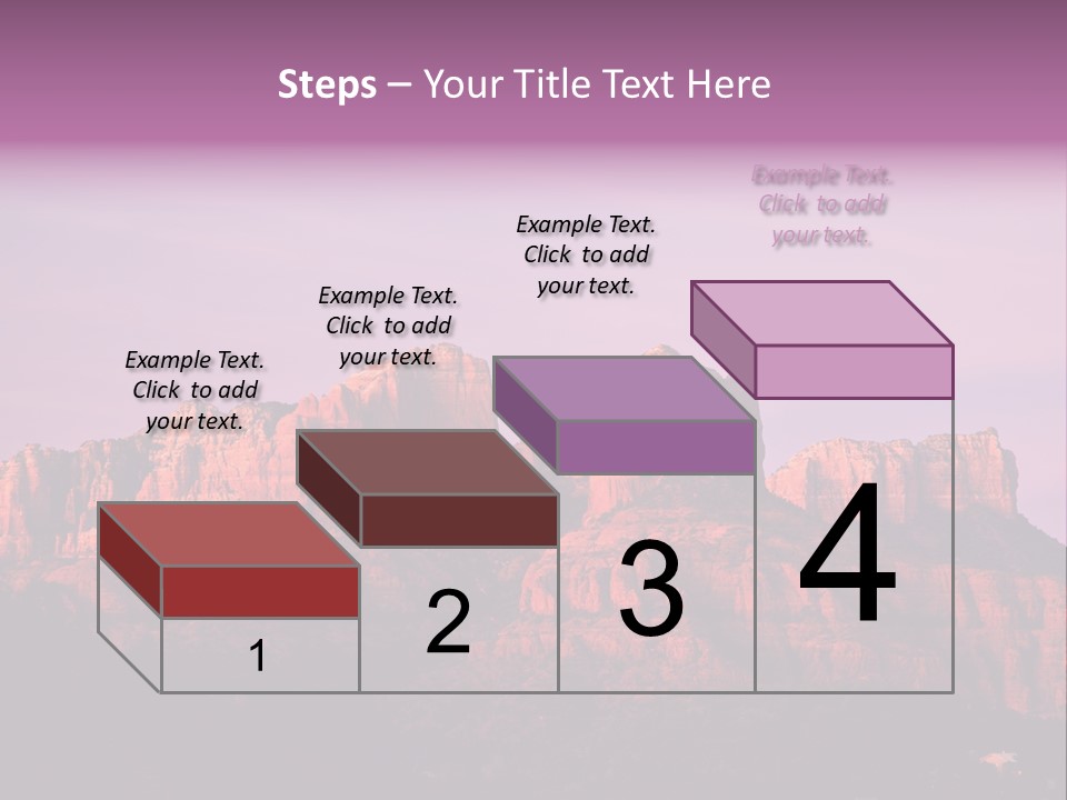 Landscape National Canyon PowerPoint Template
