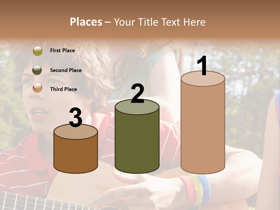 Friends Joyful Season PowerPoint Template