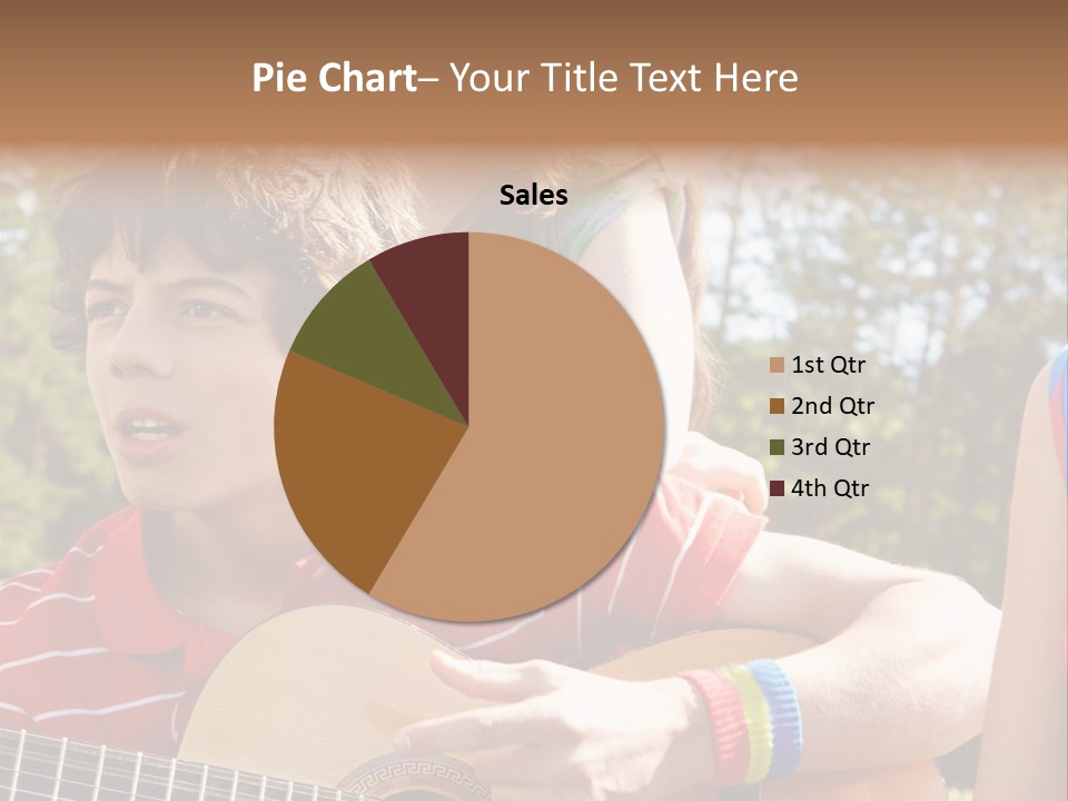 Friends Joyful Season PowerPoint Template