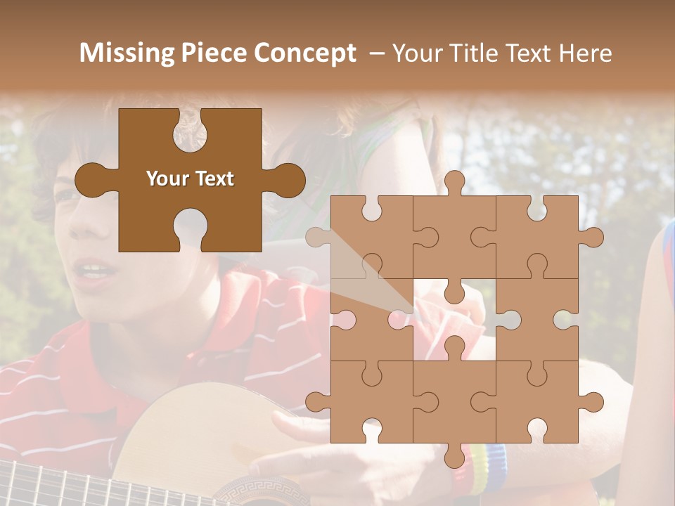 Friends Joyful Season PowerPoint Template