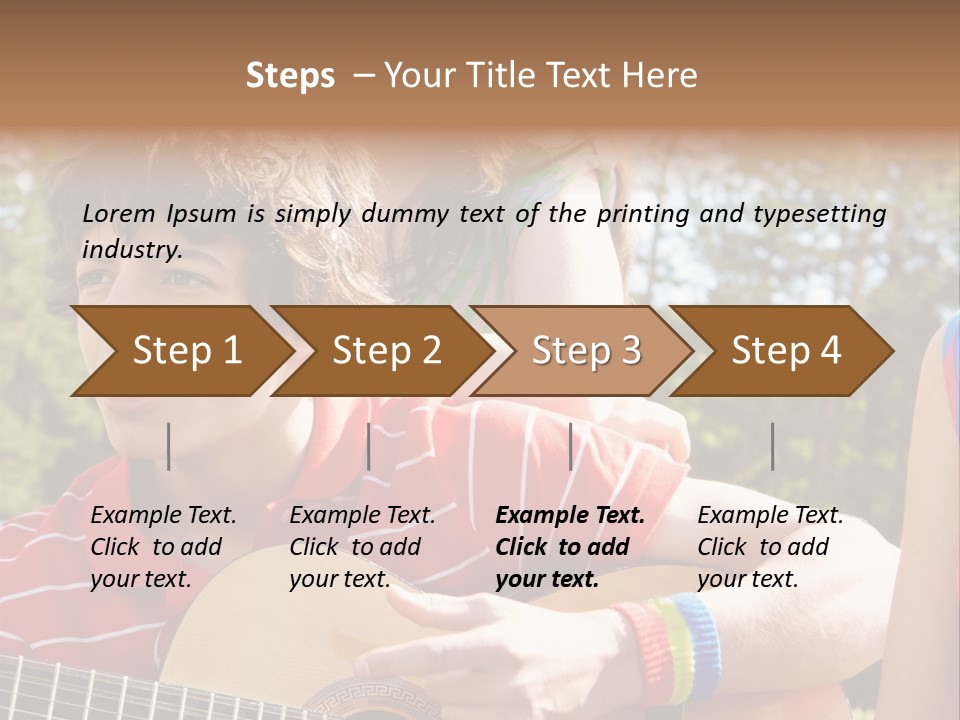 Friends Joyful Season PowerPoint Template