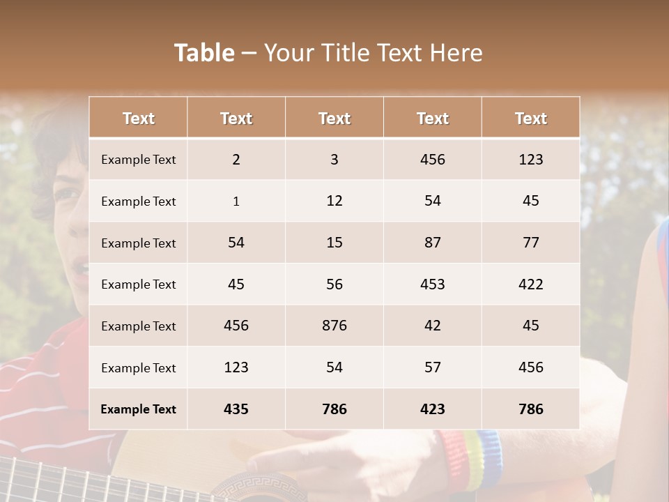Friends Joyful Season PowerPoint Template