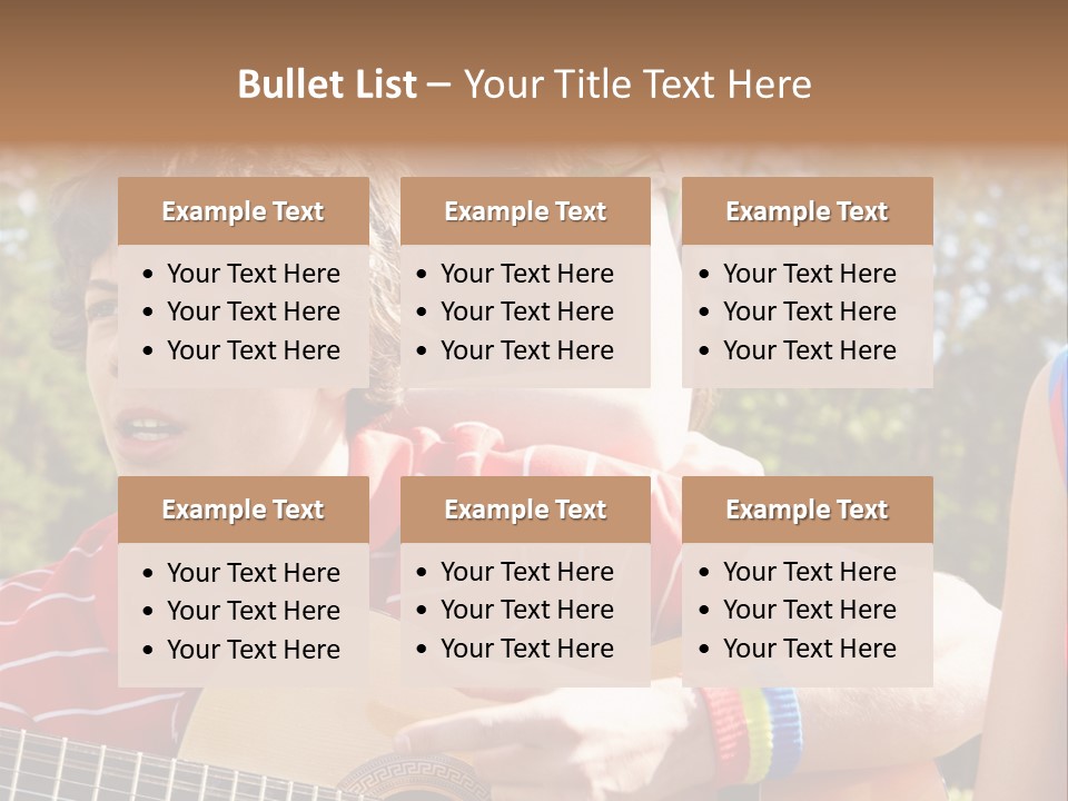 Friends Joyful Season PowerPoint Template