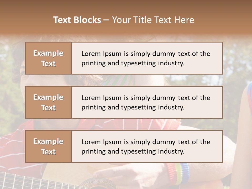 Friends Joyful Season PowerPoint Template