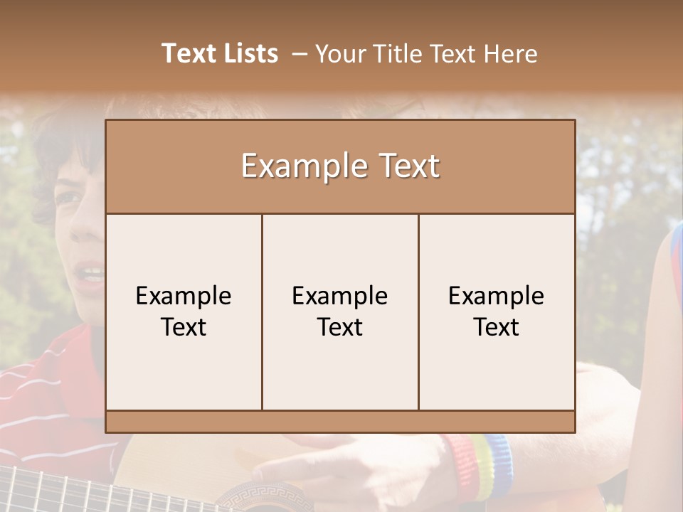 Friends Joyful Season PowerPoint Template