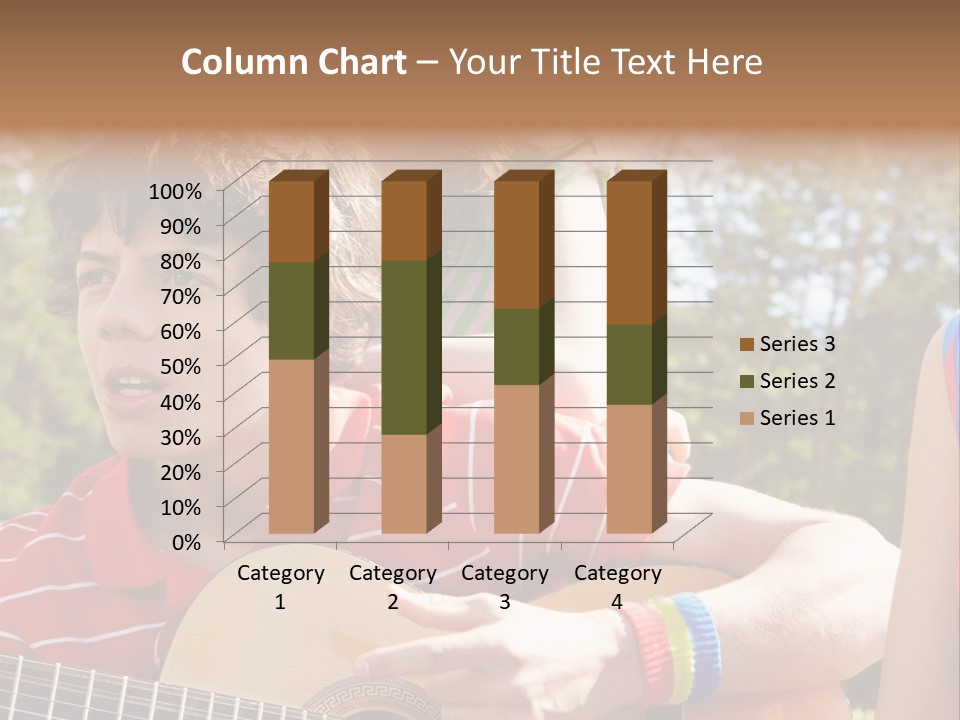 Friends Joyful Season PowerPoint Template