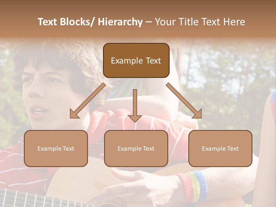 Friends Joyful Season PowerPoint Template