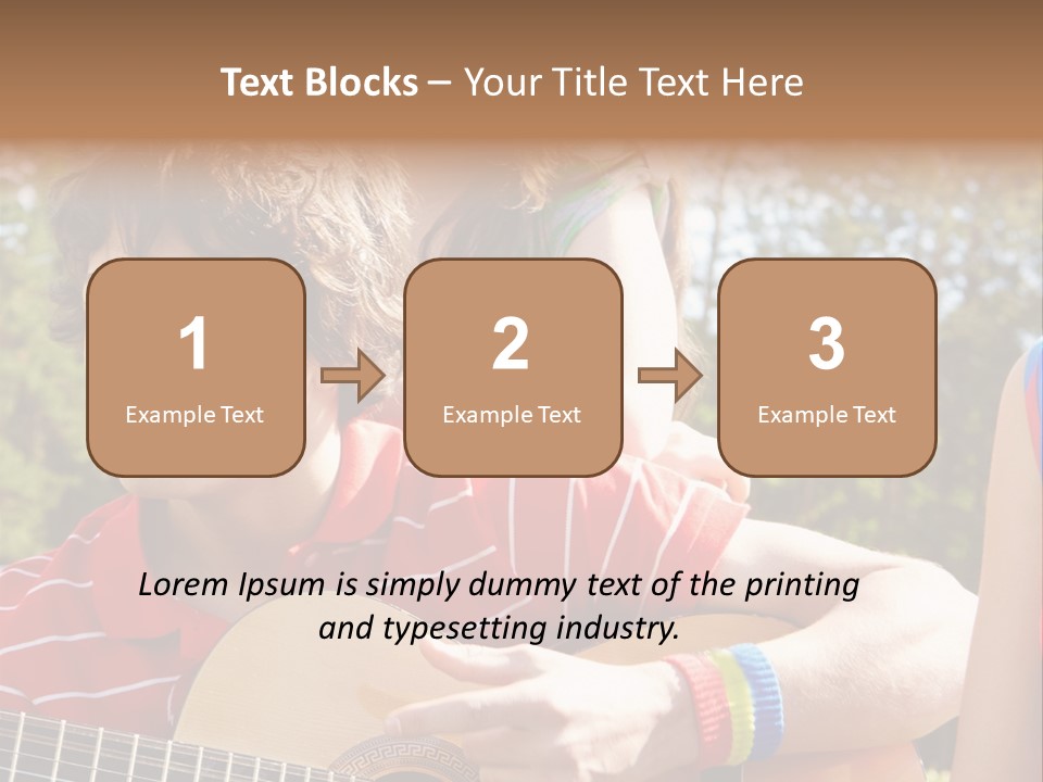 Friends Joyful Season PowerPoint Template