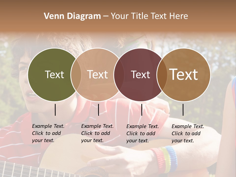 Friends Joyful Season PowerPoint Template