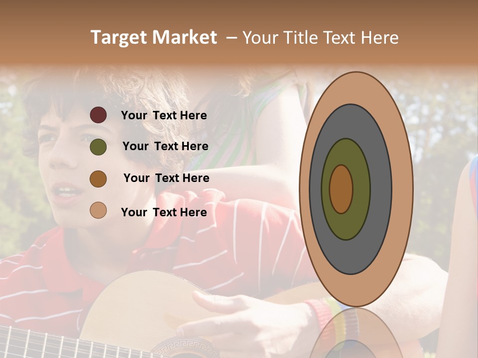 Friends Joyful Season PowerPoint Template