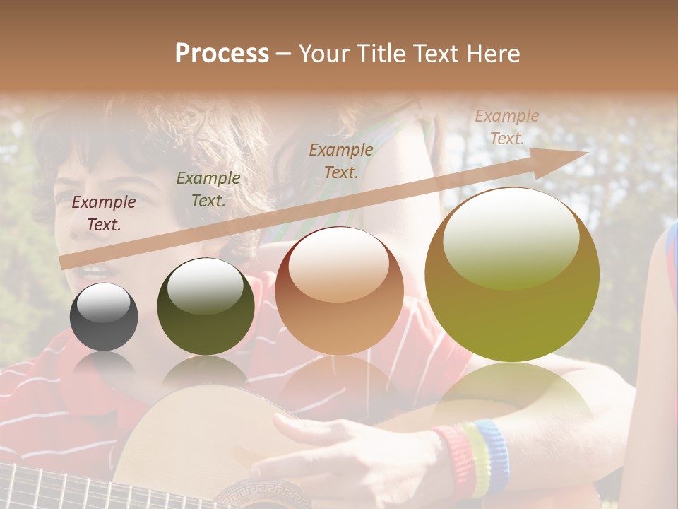 Friends Joyful Season PowerPoint Template