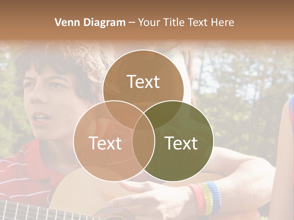 Friends Joyful Season PowerPoint Template