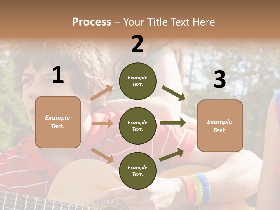 Friends Joyful Season PowerPoint Template