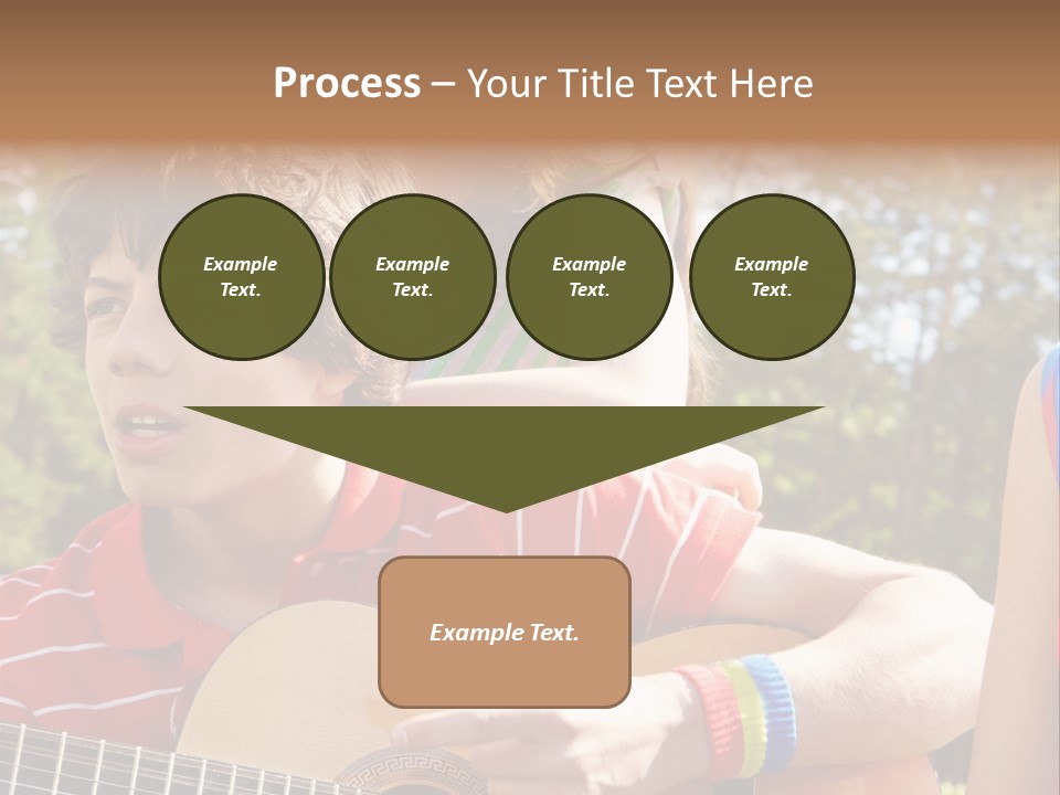 Friends Joyful Season PowerPoint Template