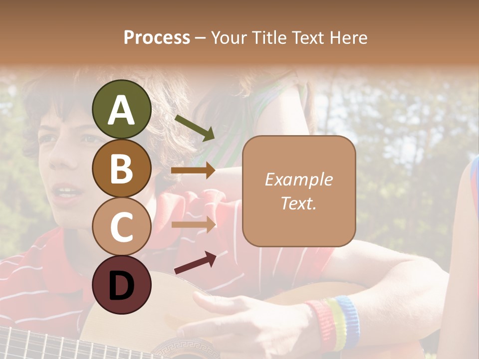 Friends Joyful Season PowerPoint Template