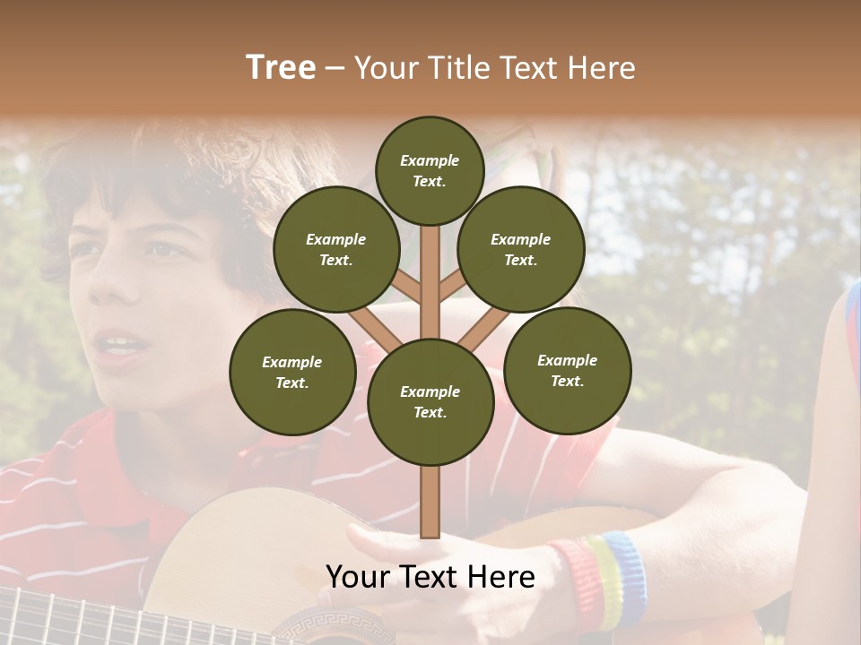 Friends Joyful Season PowerPoint Template