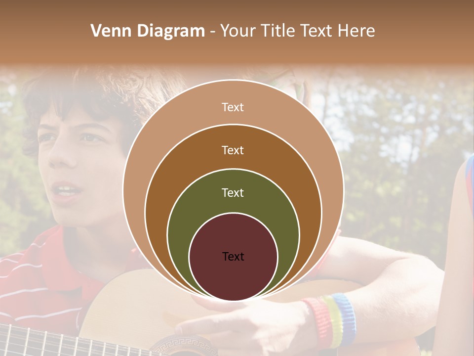 Friends Joyful Season PowerPoint Template