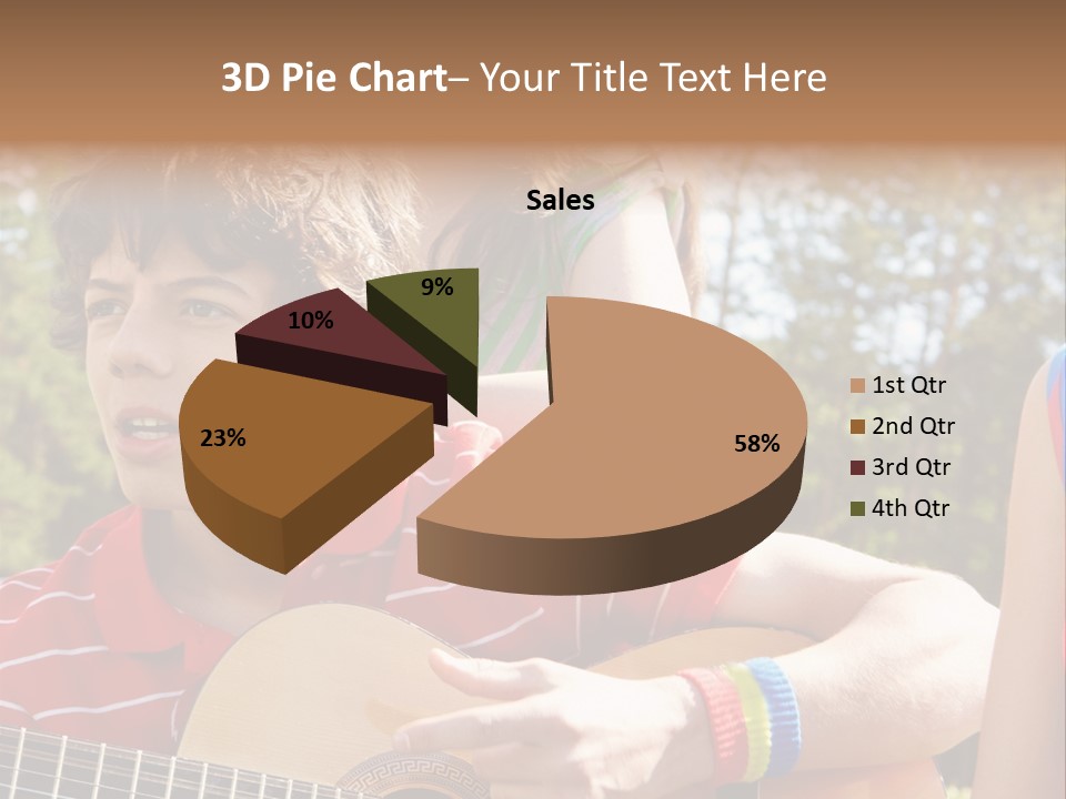 Friends Joyful Season PowerPoint Template