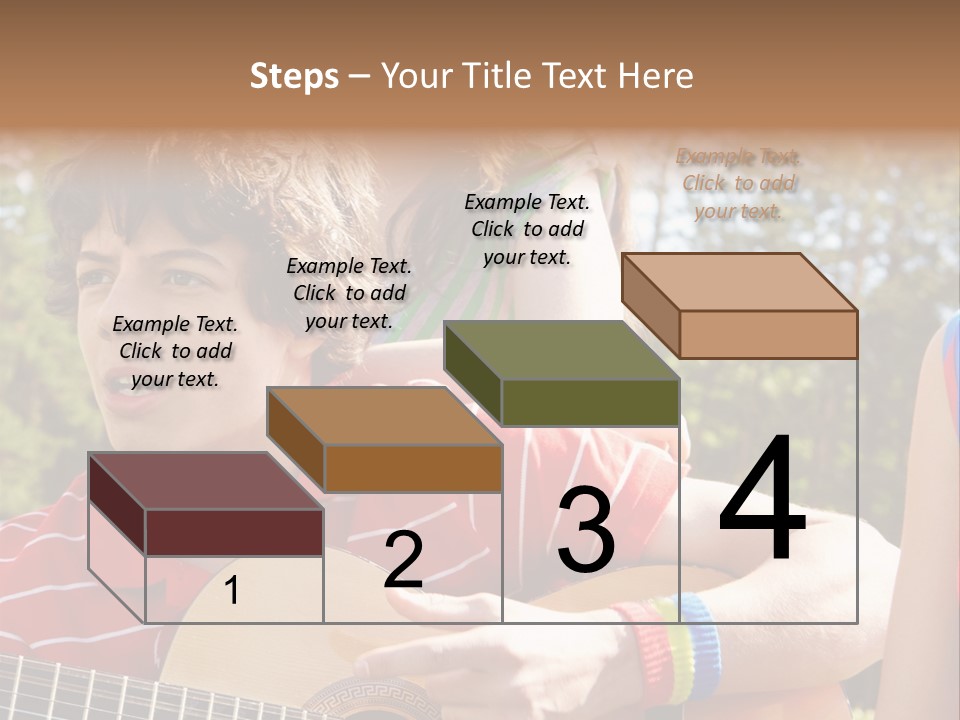 Friends Joyful Season PowerPoint Template