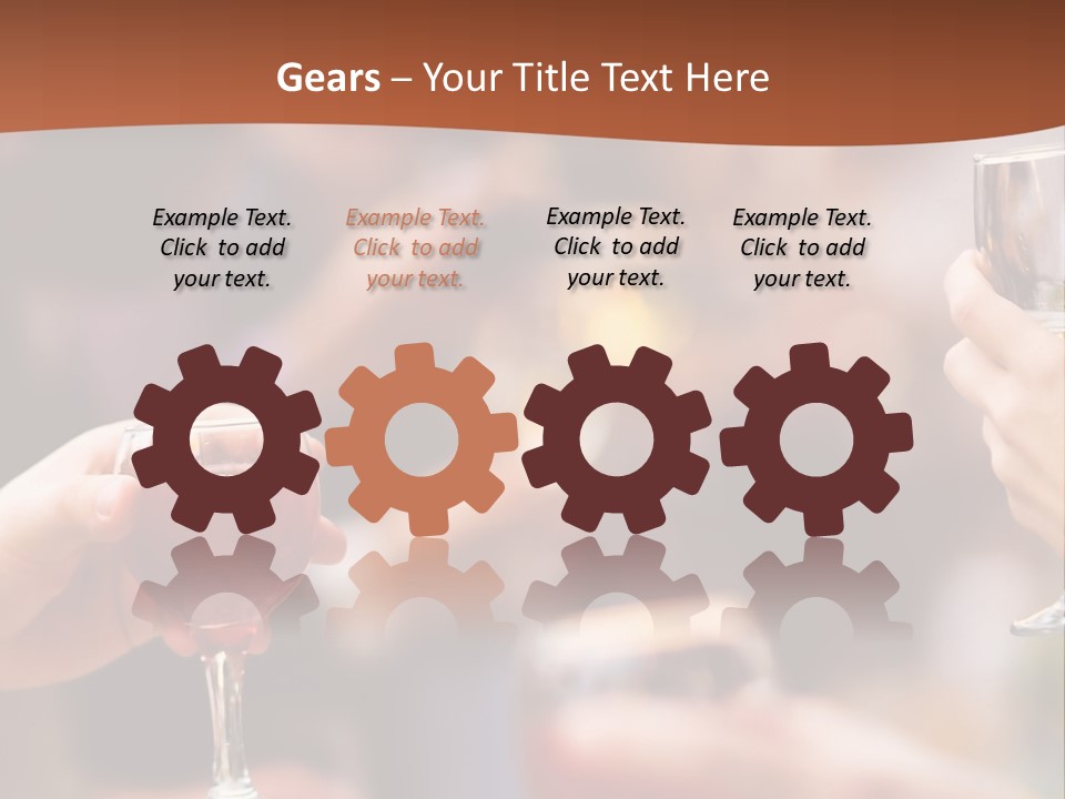 Event Cheerful Xmas PowerPoint Template