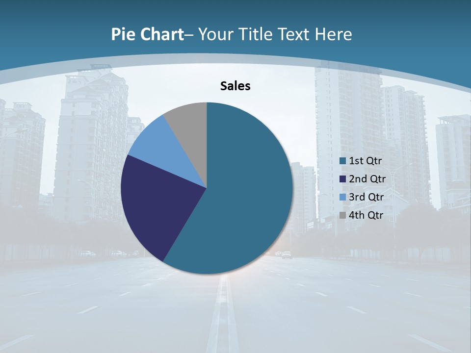 Highway Cloud Automotive PowerPoint Template
