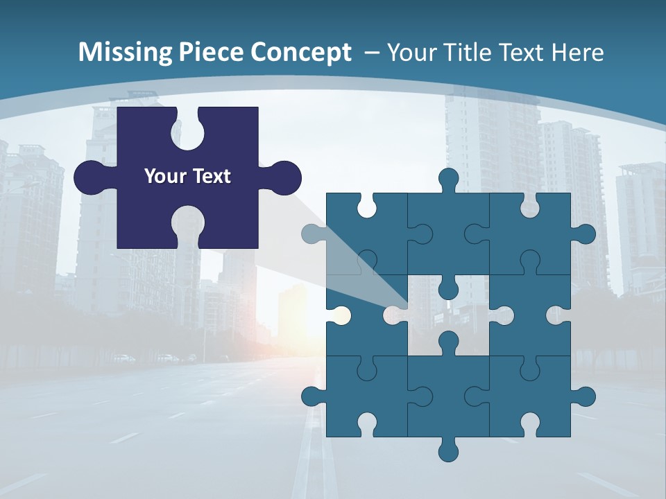 Highway Cloud Automotive PowerPoint Template