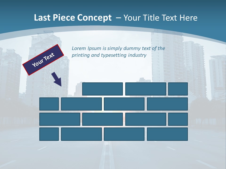 Highway Cloud Automotive PowerPoint Template