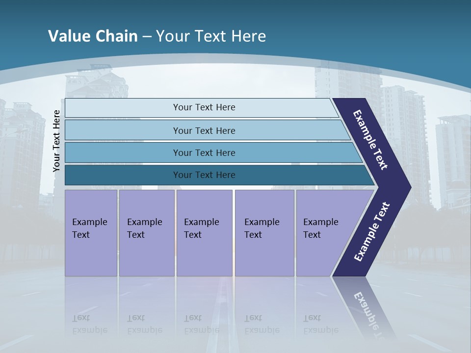 Highway Cloud Automotive PowerPoint Template