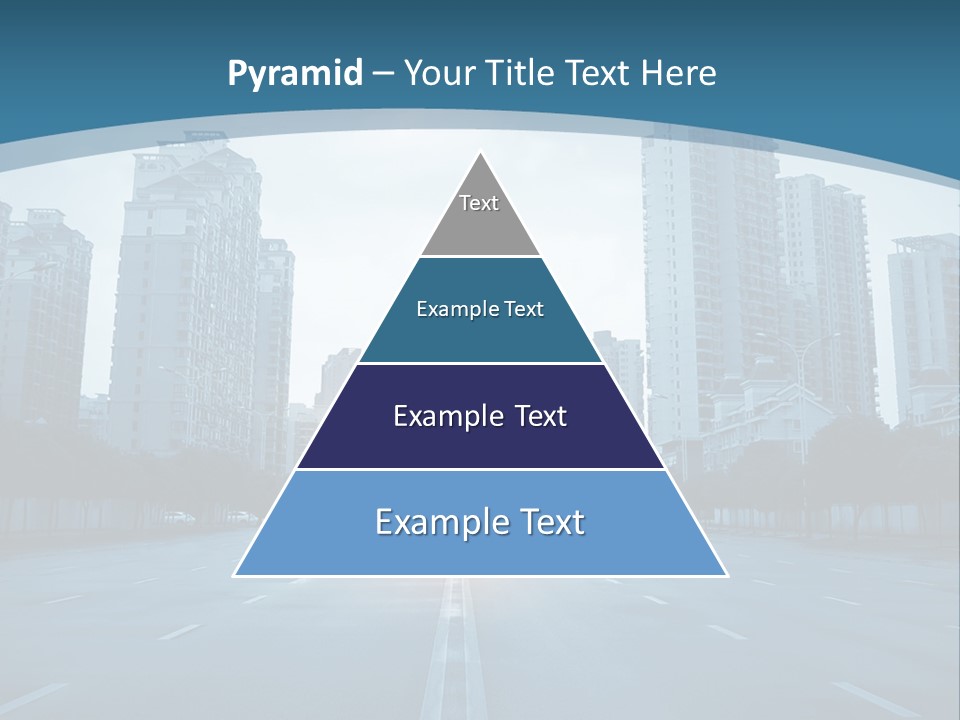 Highway Cloud Automotive PowerPoint Template