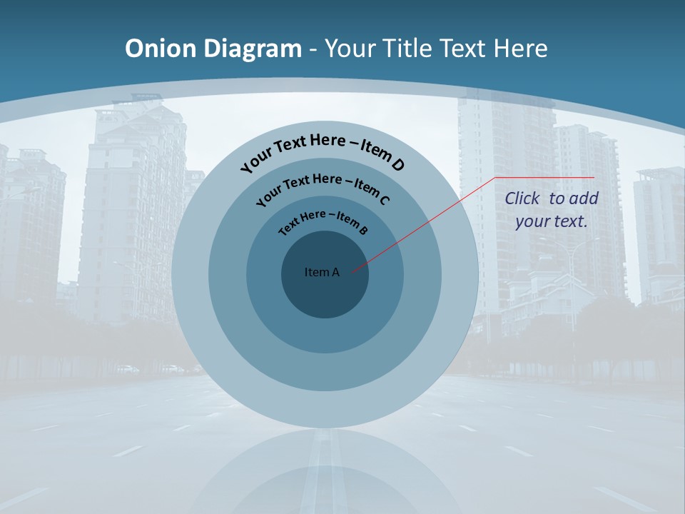 Highway Cloud Automotive PowerPoint Template