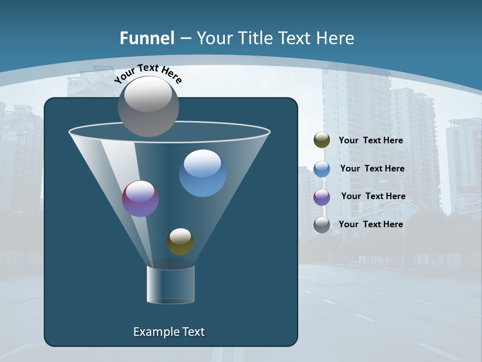 Highway Cloud Automotive PowerPoint Template