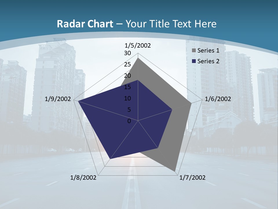 Highway Cloud Automotive PowerPoint Template